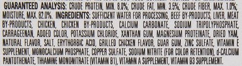 Miniatura 14 de Cesar Classic Loaf in Sauce - Comida húmeda para perros adultos, sabor a carne, 3.5 onzas, bandeja fácil de despegar