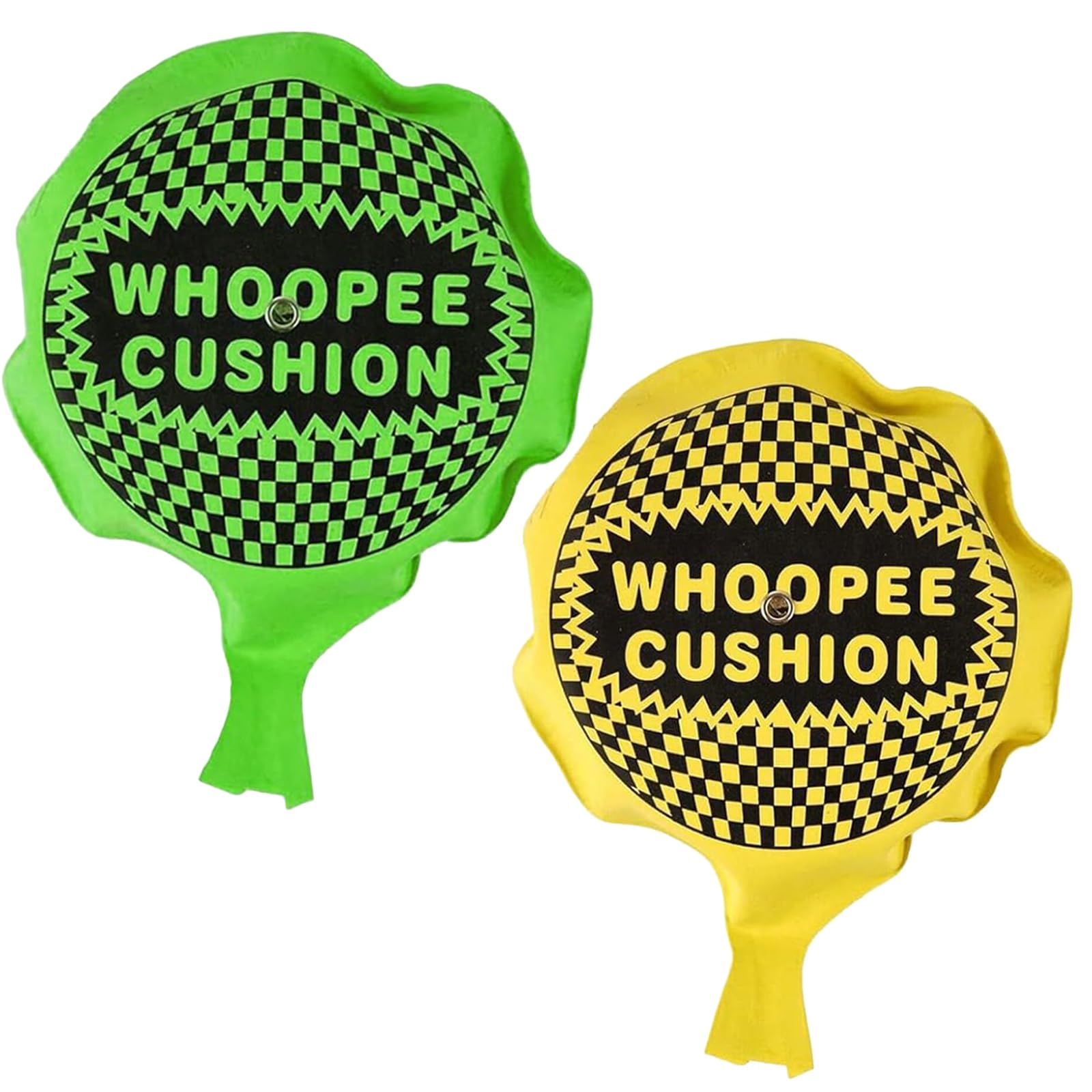 8" Whoopie Cushions Toy Classic Practical Joke Toys,2 Pack Whoopee Cushion Self Inflating for Kids,Adult Funny Prank Gag Party Bag Fillers for Adult Christmas Party Favour Stocking Filler Joke Gifts