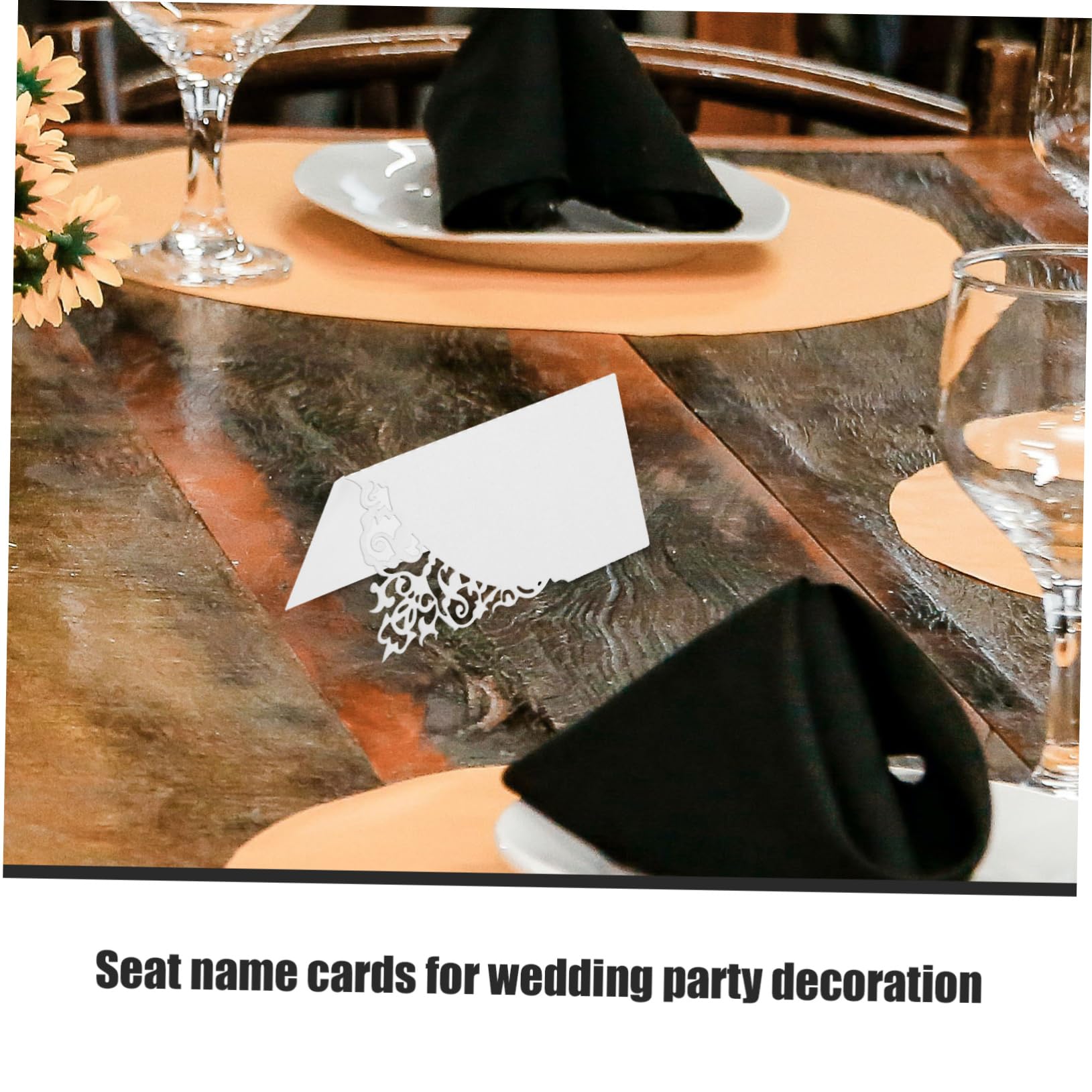VILLCASE 300stücke Platzkarten Für Hochzeiten Kreative Tischkarten Mit Filigranem Design Für Partys Und Veranstaltungen Für Hochzeiten Geburtstagsfeiern Und Besondere Anlässe