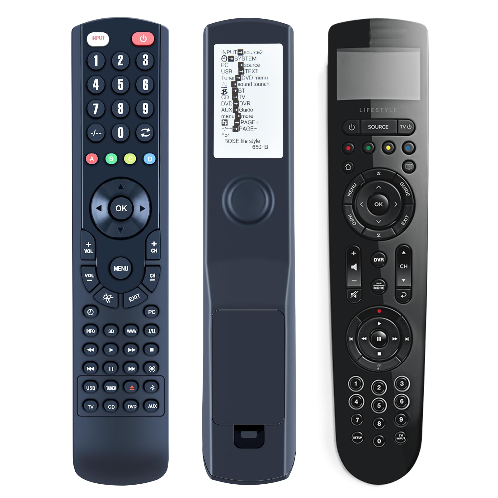 Amazon | PZL 交換用リモコン Bose Lifestyle 650/600/550 Media