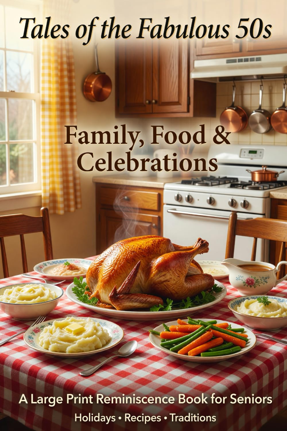 Tales of the Fabulous 50's Family, Food & Celebrations: A Large Print Reminiscence Book for Seniors Heartwarming Stories of Holiday Traditions, Home ... for Dementia & Alzheimer's Patients
