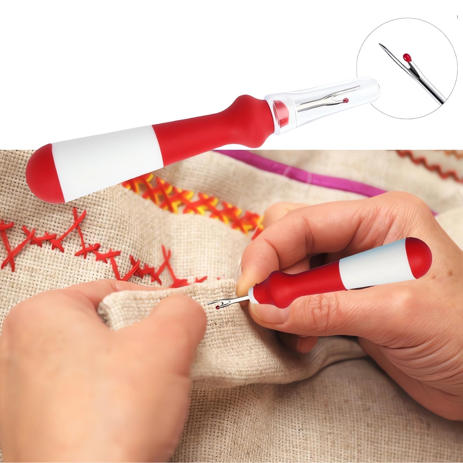 5-teiliges Nahttrenner Set – Stichtrenner In Bunten Farben Zum Entfernen Von Nähten & Säumen