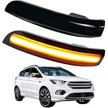 LED Sequential Side Mirror Turn Signal Lights Marker Blinker