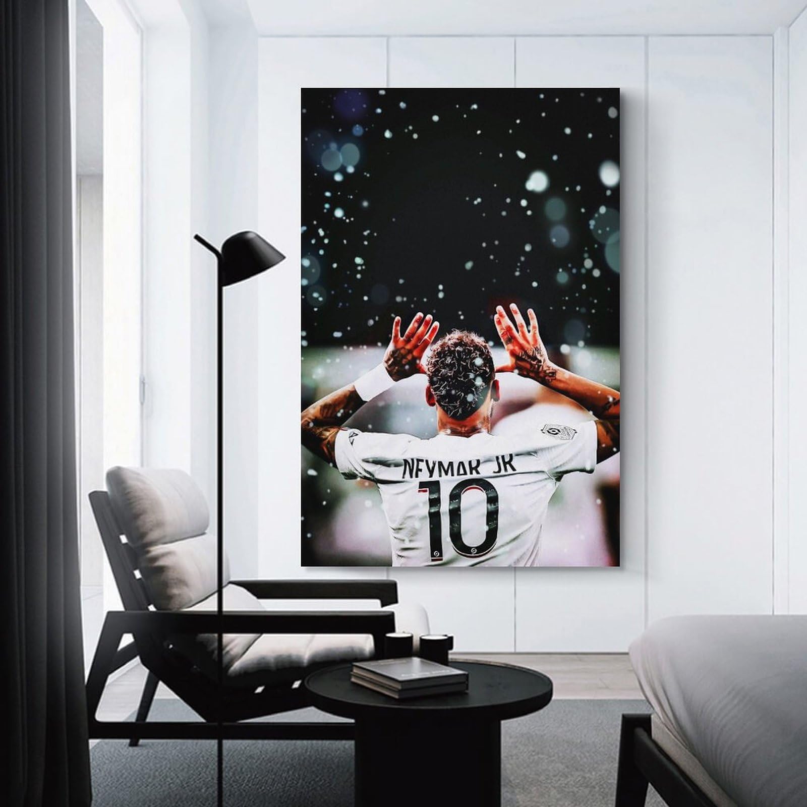 ネイマール ポスター フィギュア】非売品]ウイニングイレブン 2016