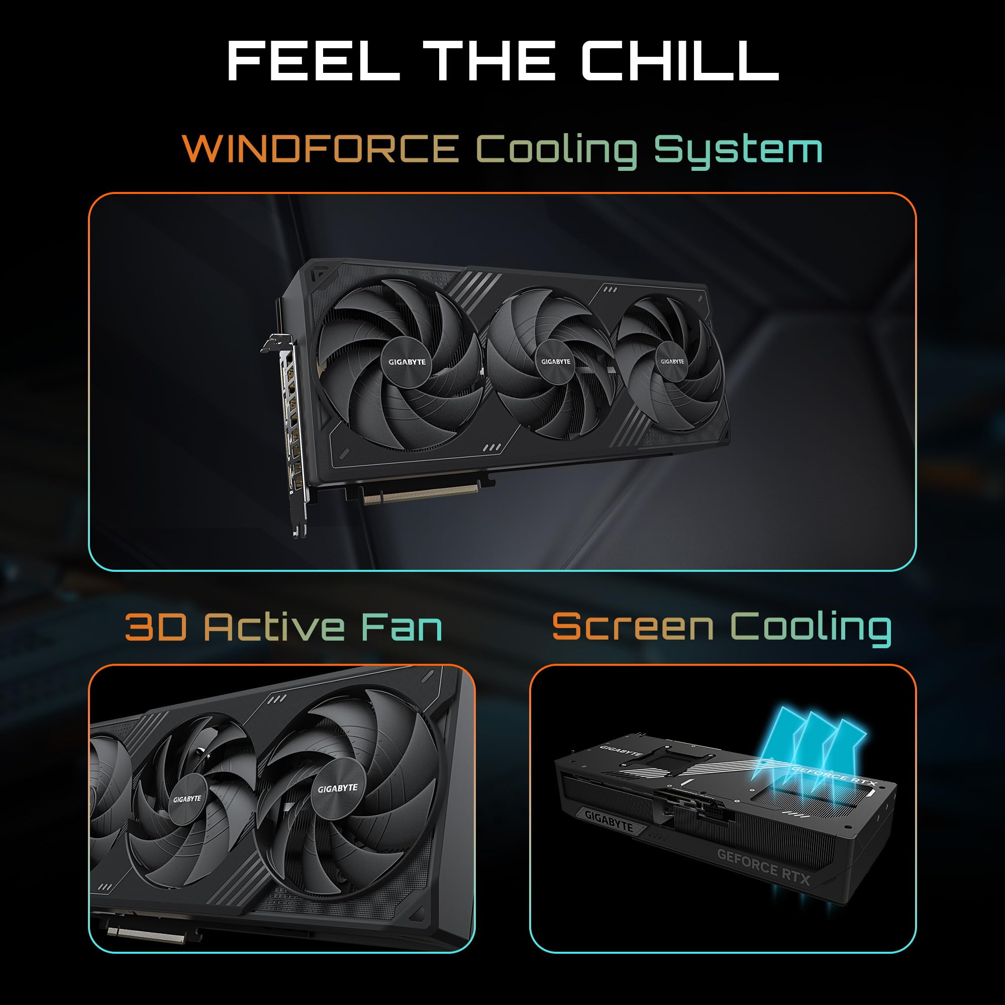 グラフィックボード・グラボ・ビデオカード GEFORCE RTX5090 GIGABYTE WINDFORCE OC32G GeForce RTX™ 5090 WINDFORCE OC 32G Key Features | Graphics