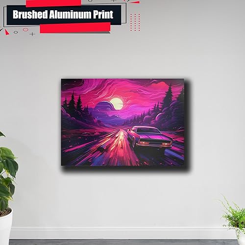 Miniatura 5 de Unique Synthwave Style Retro Art, 80s style art, framed poster print, guest room art, cool living room art, Framed poster Art, poster Prints