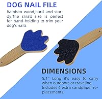 Vista 5 de Tablero de Rascado para Perros Almohadilla de Rascado para Perros Herramienta Multifuncional de Corte Alternativa a Cortaúñas Lima de Uñas