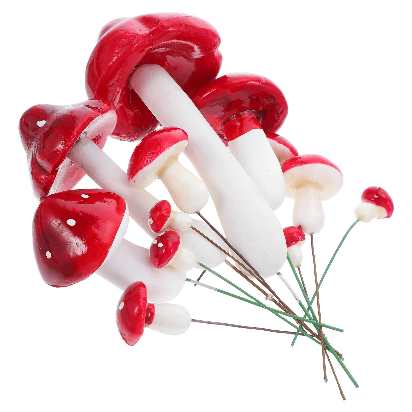 Hongos de espuma realistas EXCEART: decora tu jardín en miniatura sin preocuparte por el mantenimiento