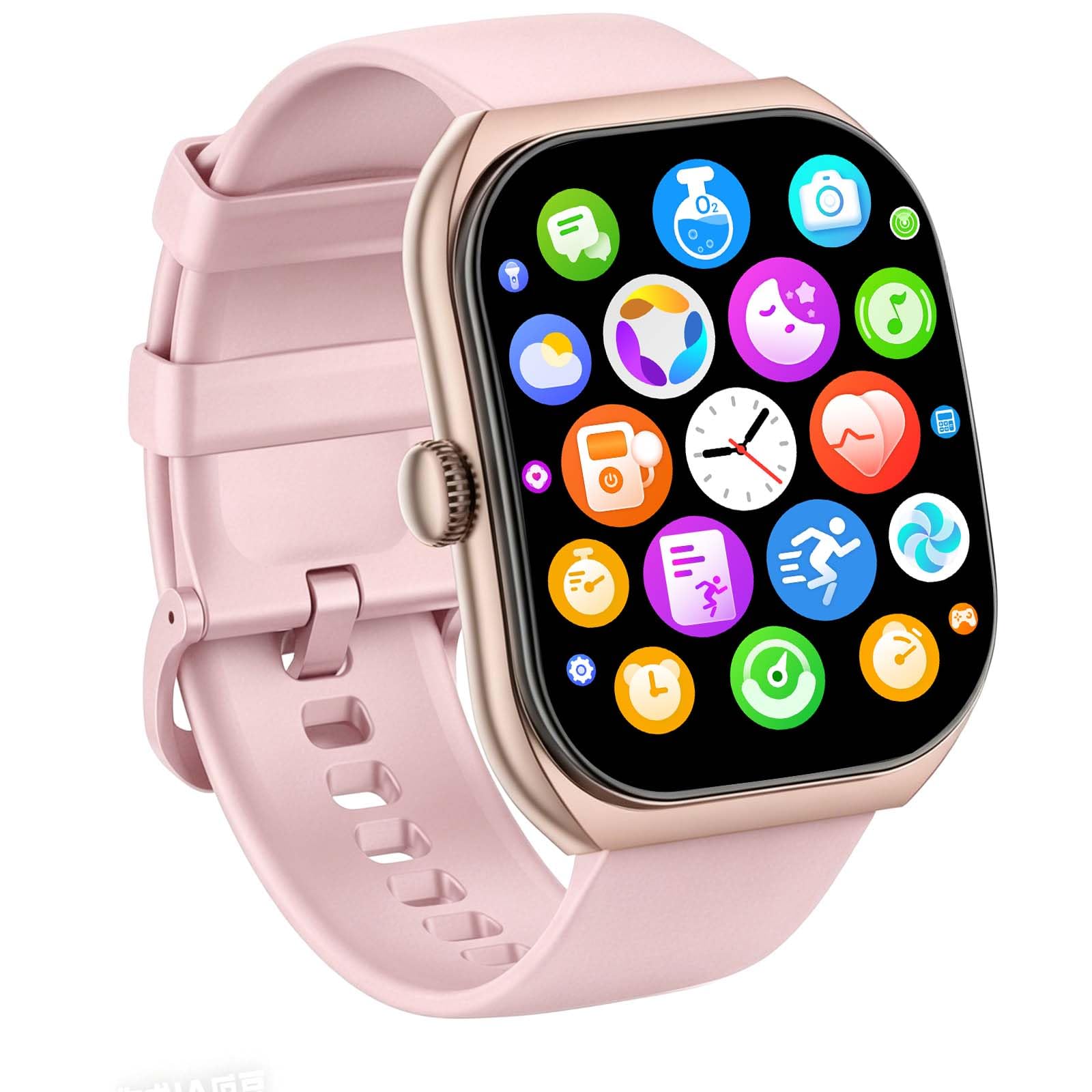 Amazon.com: OICIIDO Smart Watch for iOS and Android Phones, HD 