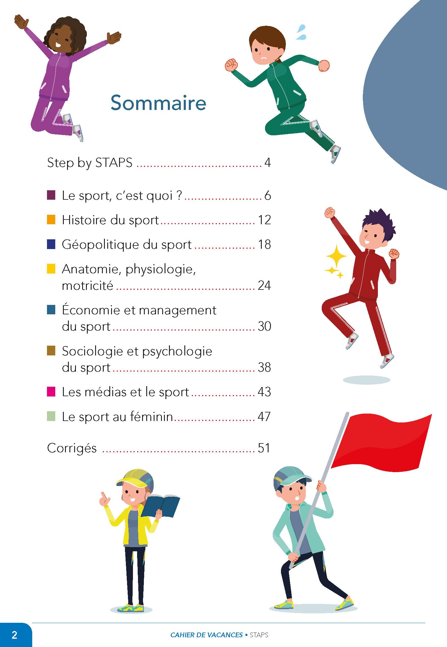 Le cahier de vacances pour réussir en STAPS: Testez-vous !
