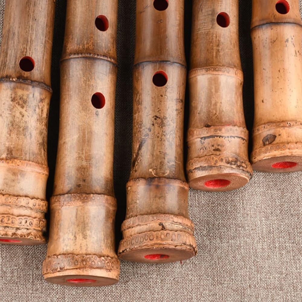 レトロ 竹 楽器 手作り 希少 Free] I made a high-performance flute using bamboo from around the