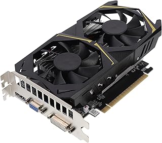 Lurrose Discrete Graphics Card Desktop Computer 128 Bit Computer Graphics Cards Computer Accessories Game Graphics Cards Computer Components Computer Part 4gb Graphics Cards Black Abs