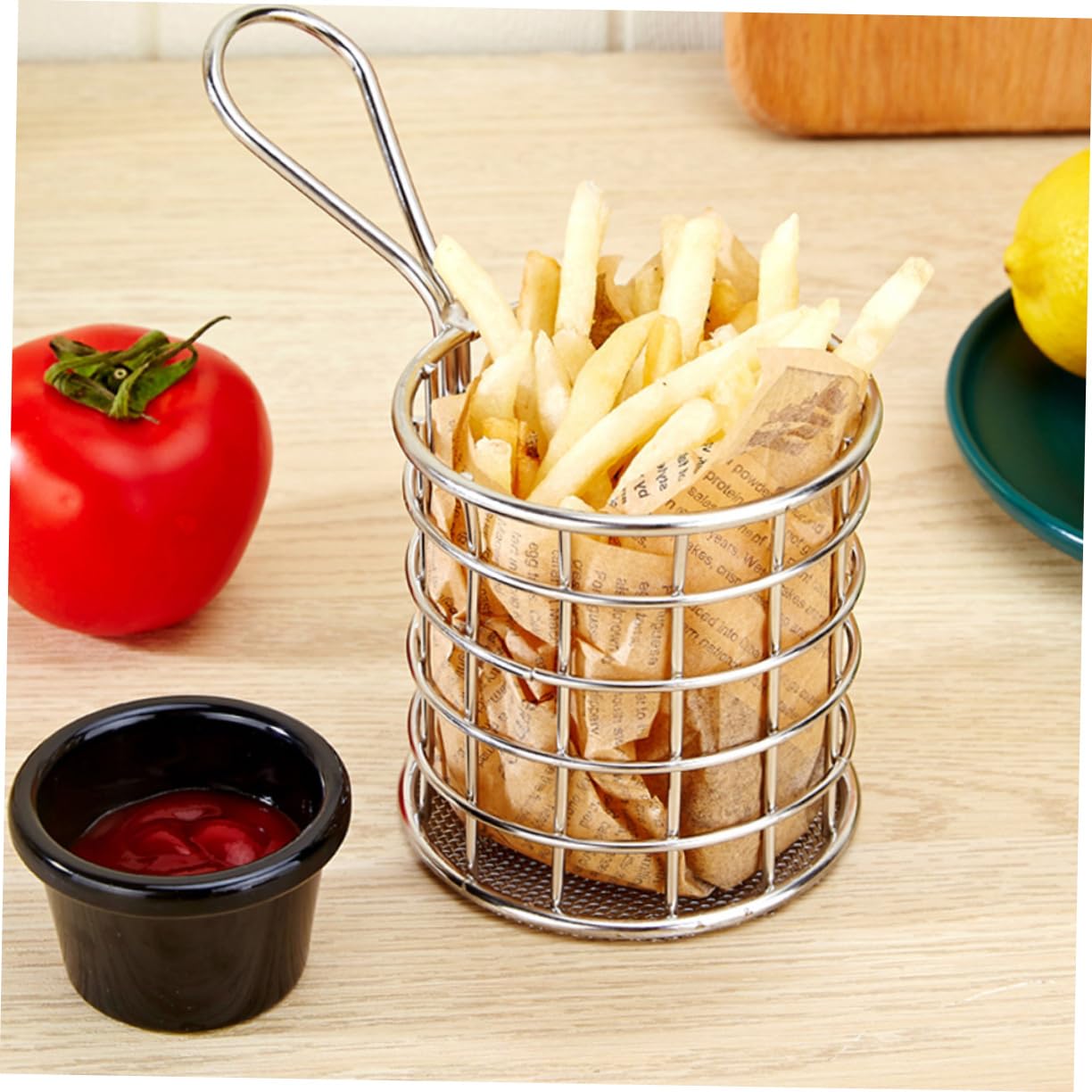 COLLBATH 4pcs Sauce Cup Salad Dressing Dispenser Soy Sauce Dipping Bowls Fruit Container Mini Appetizer Dishes Soy Dishes Oven Safe Bowls Ketchup Serving Cups Dipping Cups Melamine Black