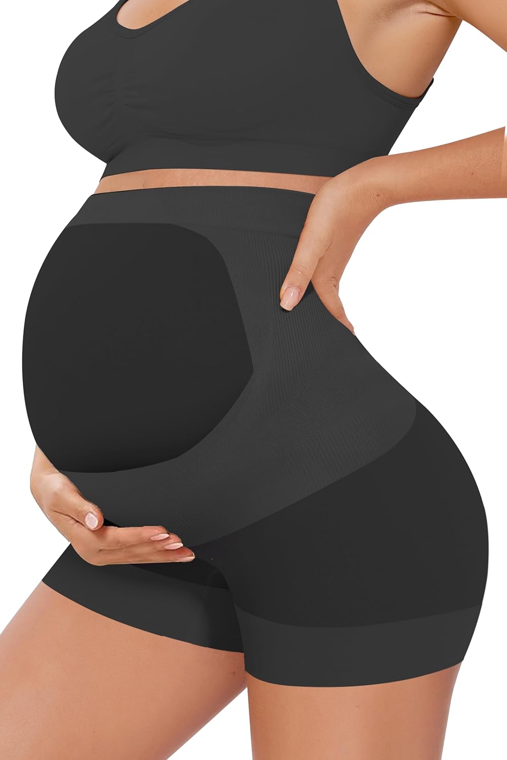 Peauty Seamless Maternity Shapewear for Dress,Belly Support Pregnancy Underwear for Photography and Baby Shower