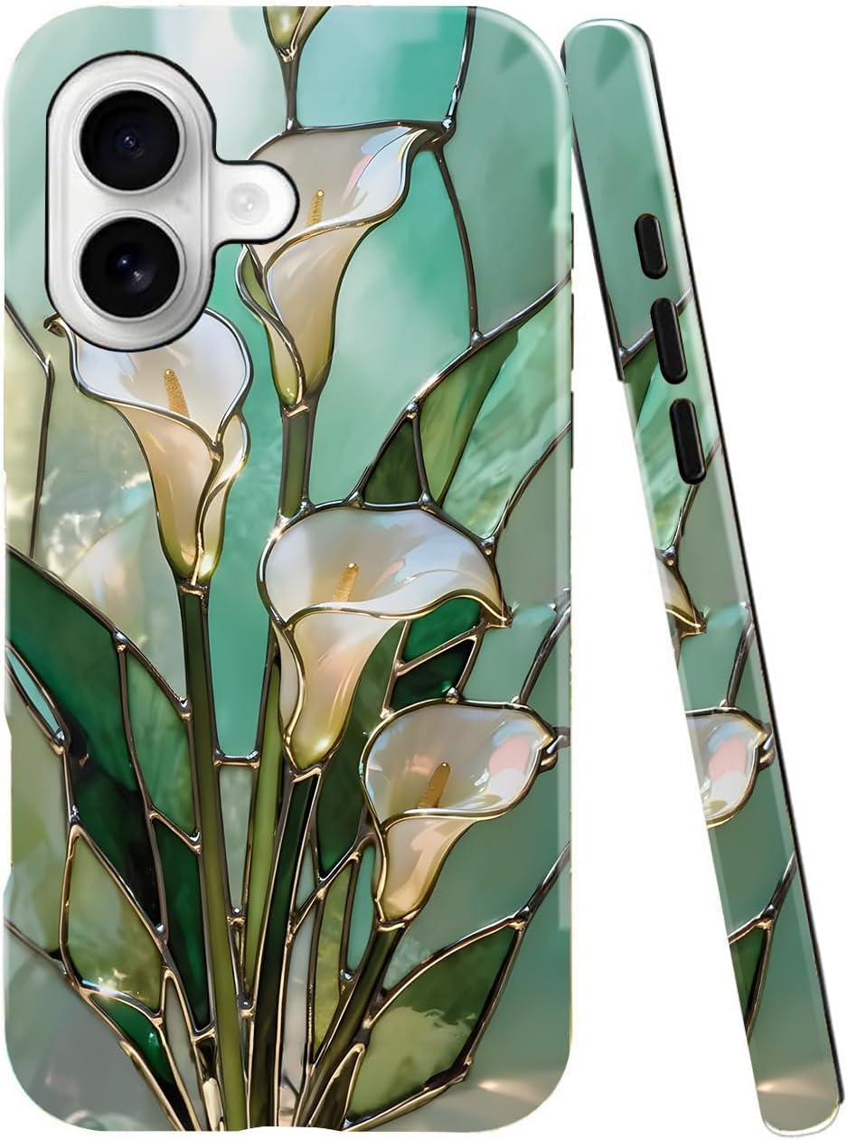 Generic Case Compatible with iPhone 16 Pro Max,[Compatible with MagSafe] Clear with Mushroom Art Design Phone Case for Girl Women Boy Men,Dual-Layer Fashion Design