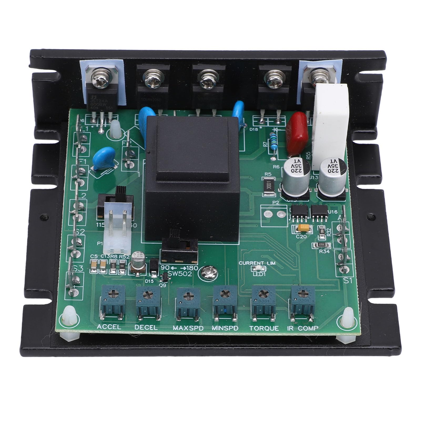 Regolatore di velocità Motore MM23001C per Ingresso CA 115/230 V - Modulo di Controllo velocità Variabile SCR Regolabile
