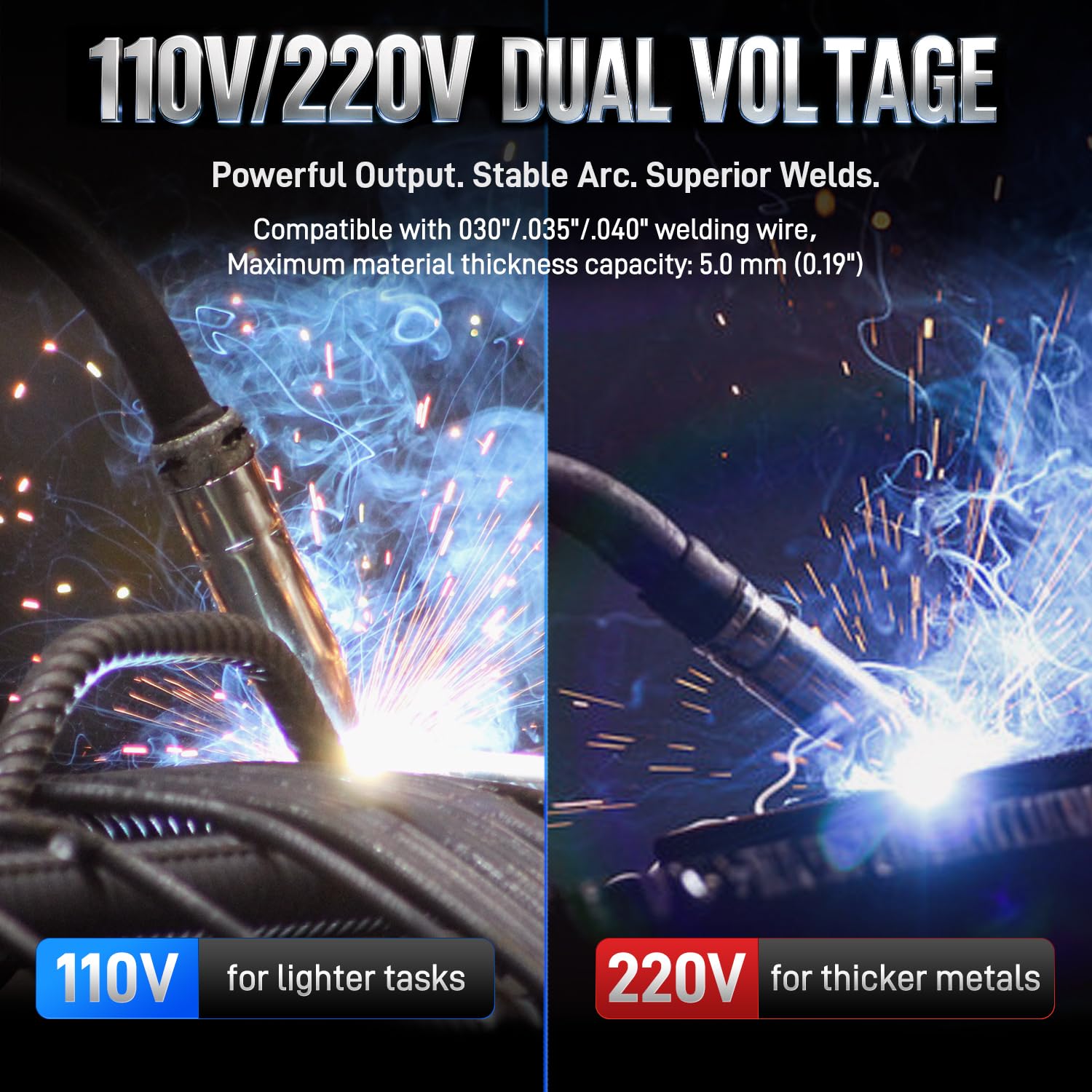 ANDELI Pulse MIG Welder - Gasless & TIG -2 ANDELI Pulse MIG Welder - Gasless & TIG -2
