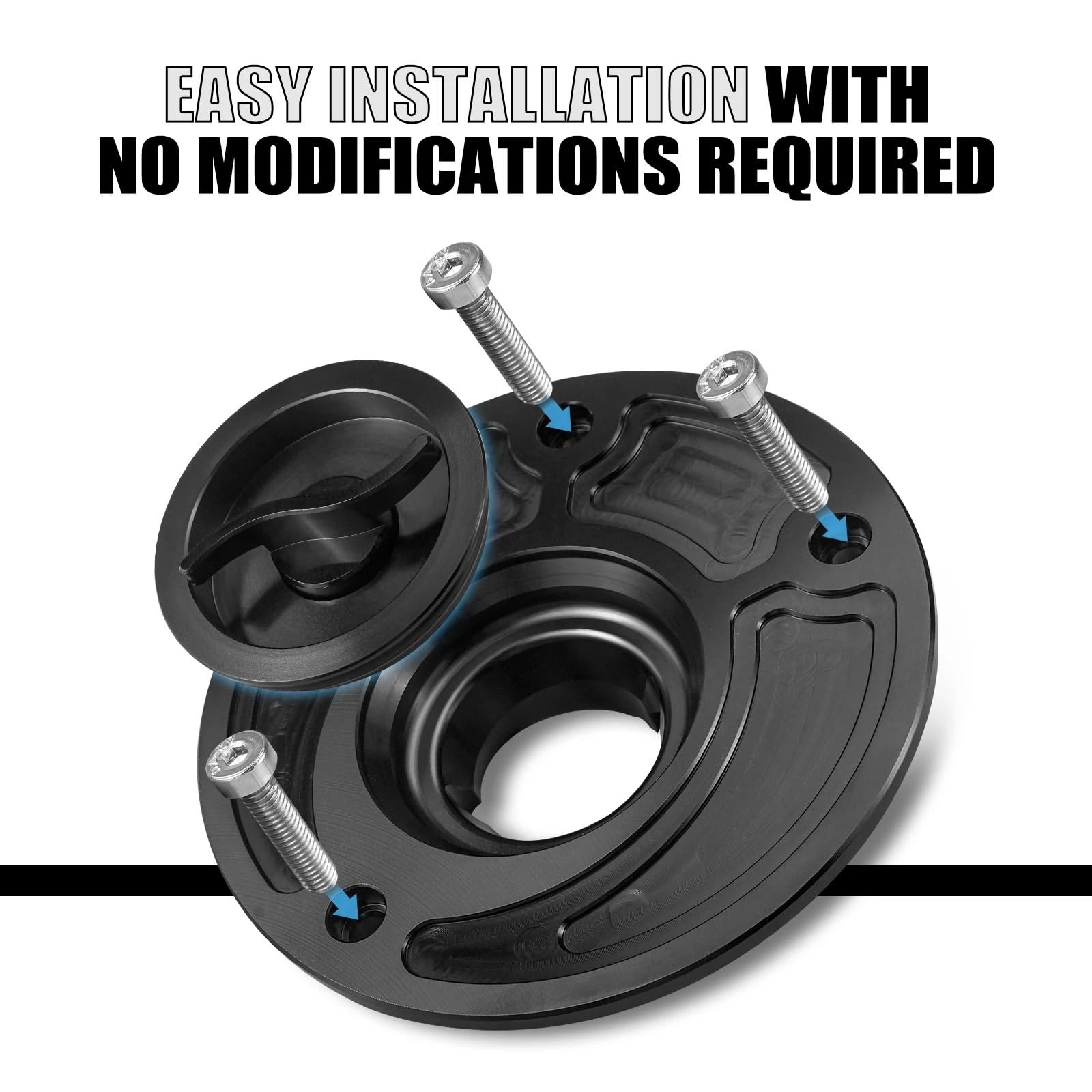 Tappo Serbatoio Carburante Per Ninja Z1000 ZX-6RR/636 2003 2004 2005 2006 | Per Ninja 2000-2006 ZX-6R ZX6R Moto Senza Chiave Coperchio Del Serbatoio Del Carburante