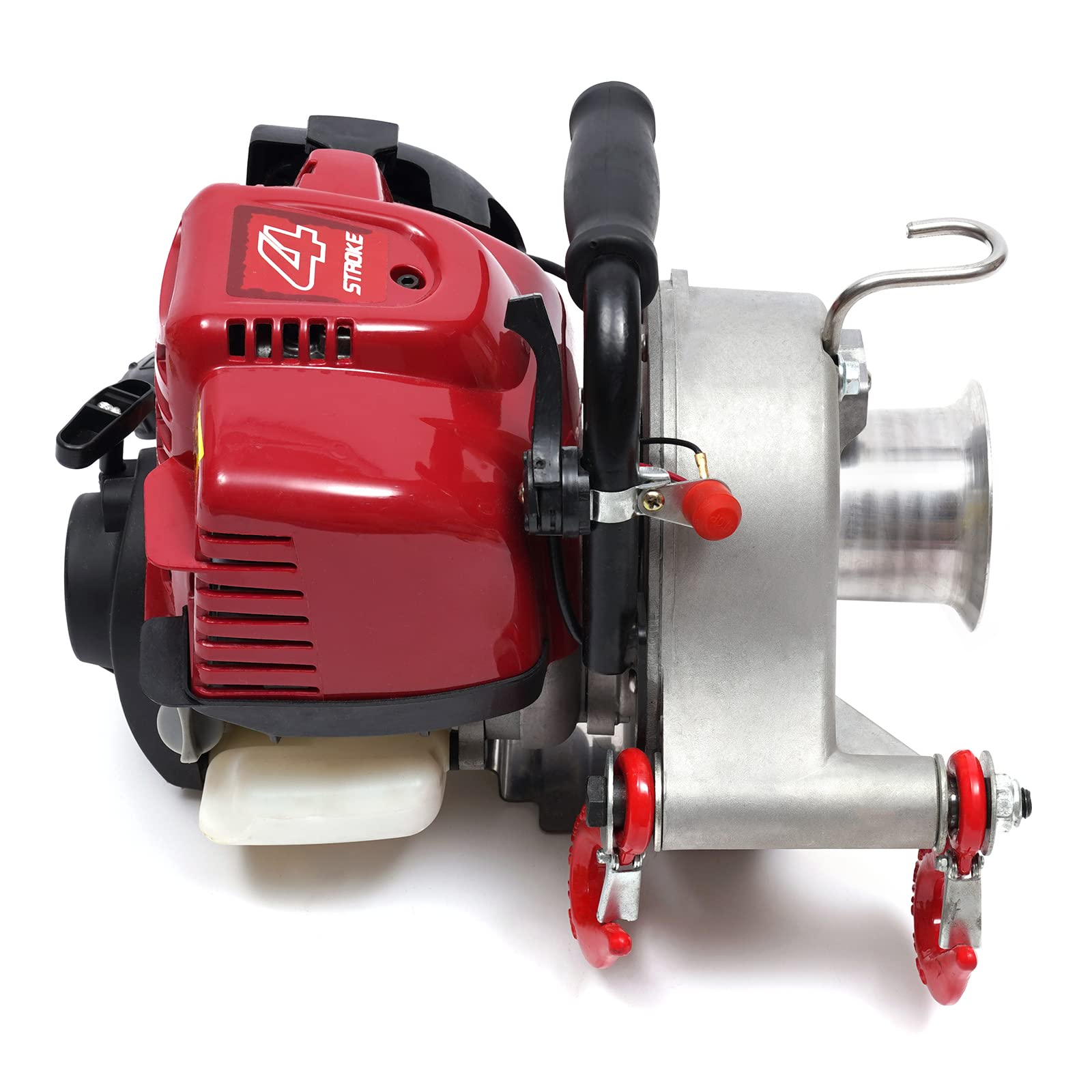 ウィンチ用キャプスタンと減速機ウィンチベッド付