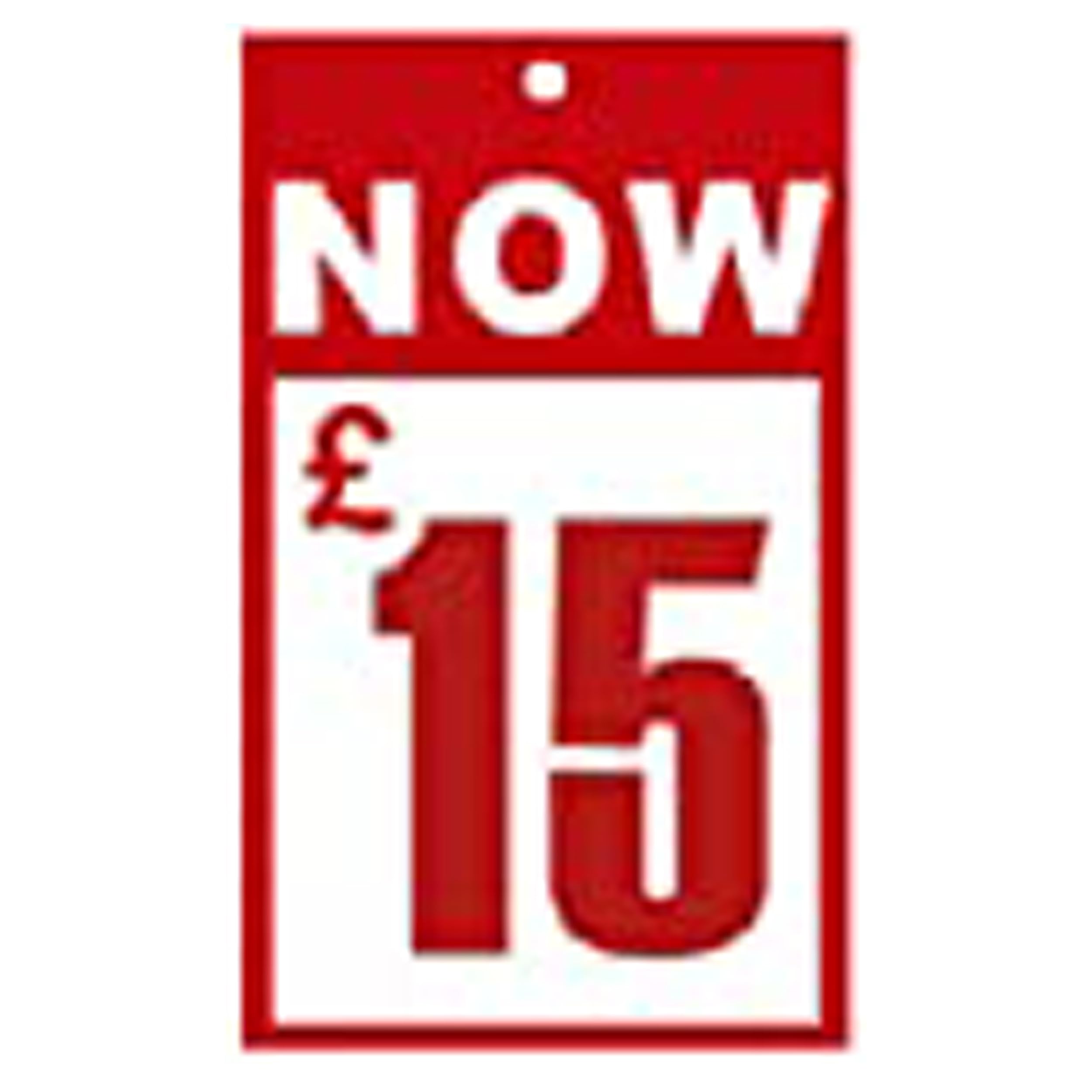 Pack of 500. Now £5, £10, £15, and £20 Cards Tagging Gun Hanger Swing Tickets – Medium •Size :- Medium - 9.5cm (L) x 5.5cm (W) (£15)