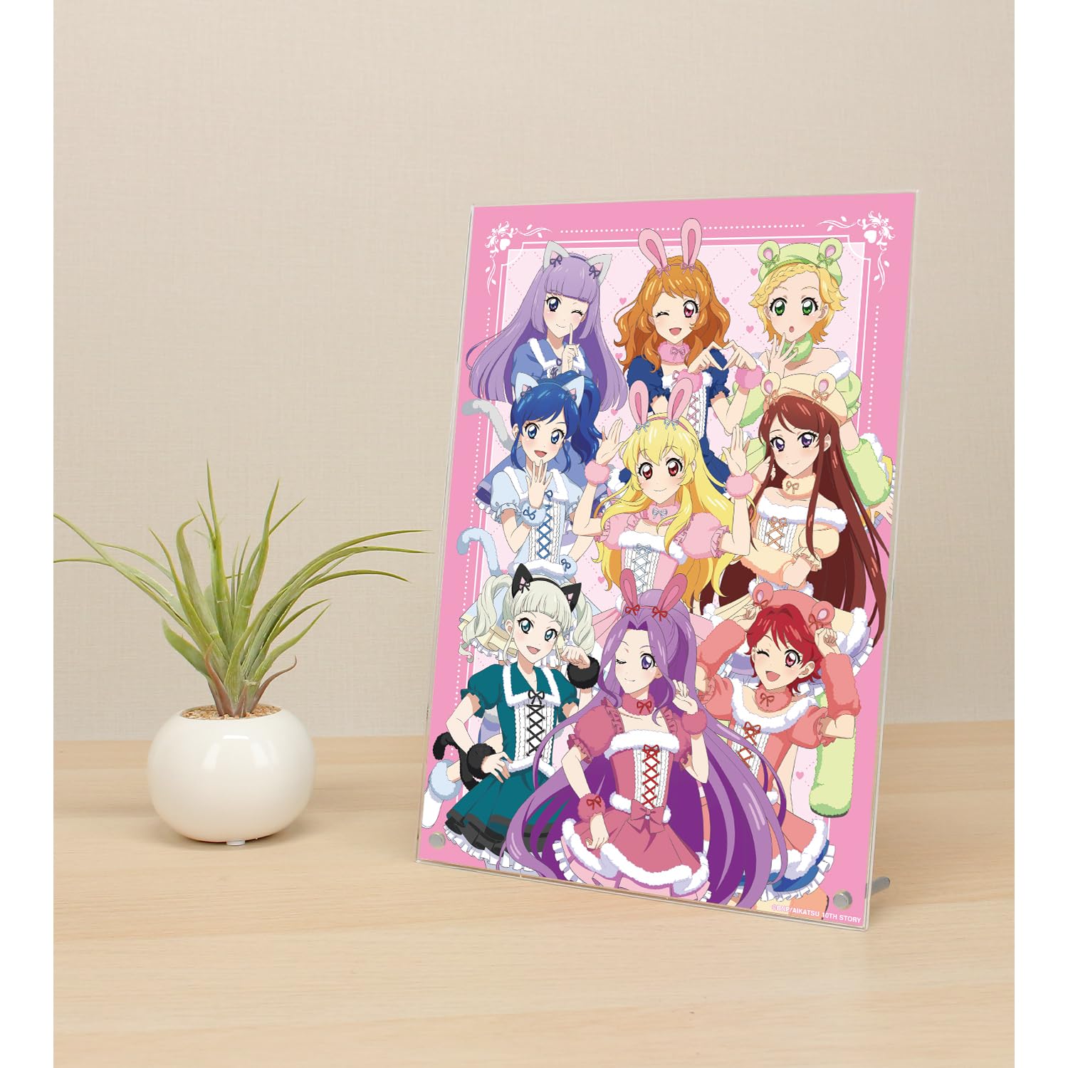 ai kabasawa art アクリル画～Bright future〜 Aikatsu! 10th Story Starway to the Future, Illustration Drawn by