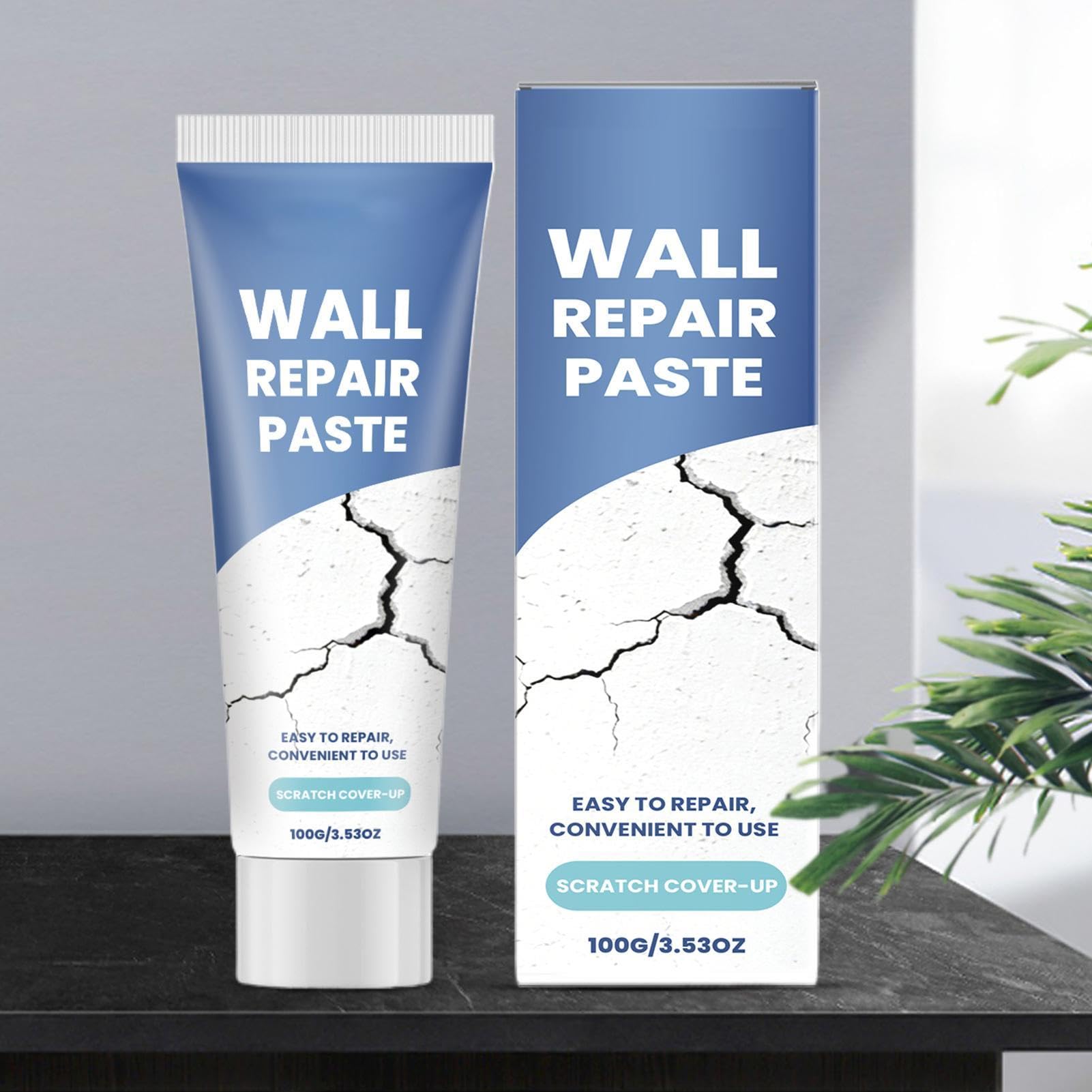 Kit per Riparazione Cartongesso,Stucco Sigillante | Pasta per Pareti per Buchi - per Crepe, Pittura, Cemento, Doccia, Bagno