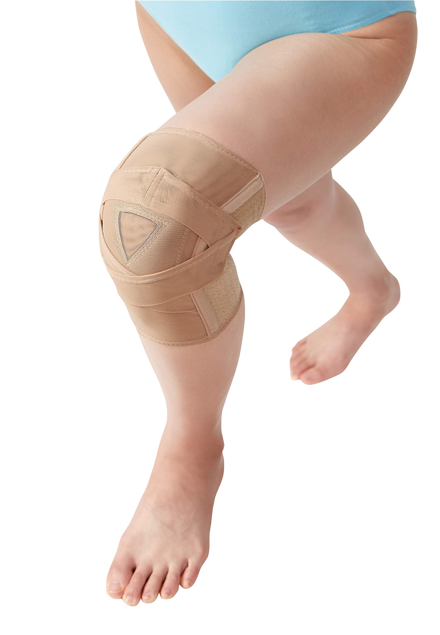 Cervin Thin Support Firmly The Knee Supporters Mocha LL