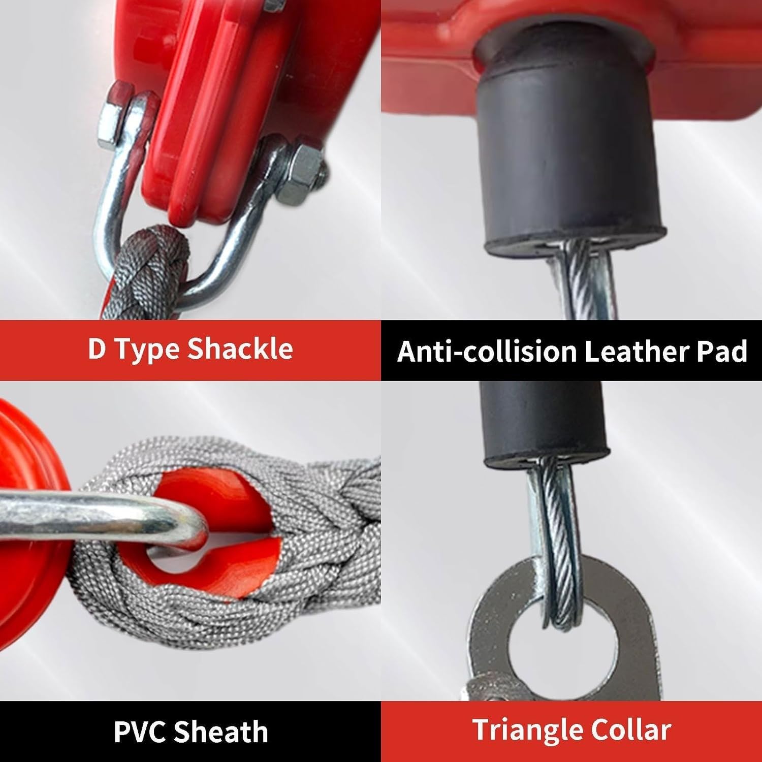 Dispositivo Anticaídas Retráctil, Arnes de Seguridad Anticaídas Retráctil con Gancho Autoblocante, 3m/5m/10m/15m/20m Línea de Vida Autorretráctil para Trabajos en Alturas y Tejados, Carga: 200kg ( Siz