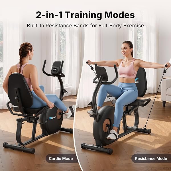 MERACH Bluetooth Recumbent Bike 7