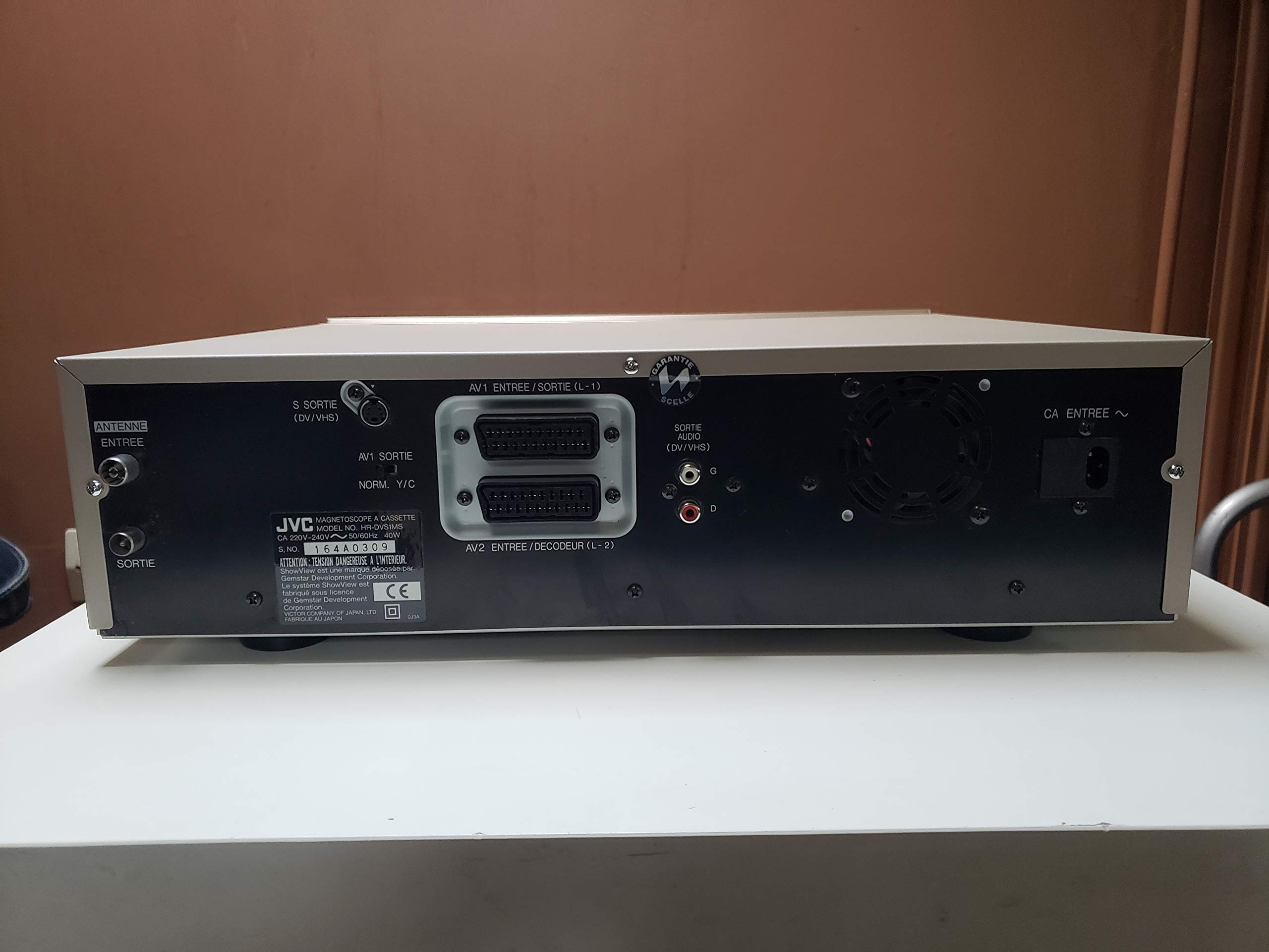 JVC HR-DVS1 DV/S-VHS vídeo Combinado Champán