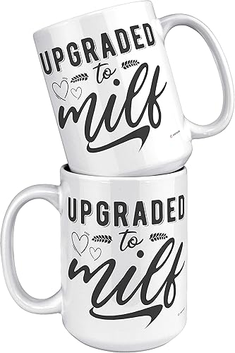 Miniatura 8 de Taza de café divertida para mamá, 11 onzas, color blanco