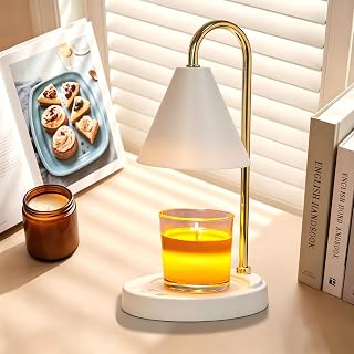 Surdy Candle Warmer Lamp with Timer Farmhouse Decor Home Decor