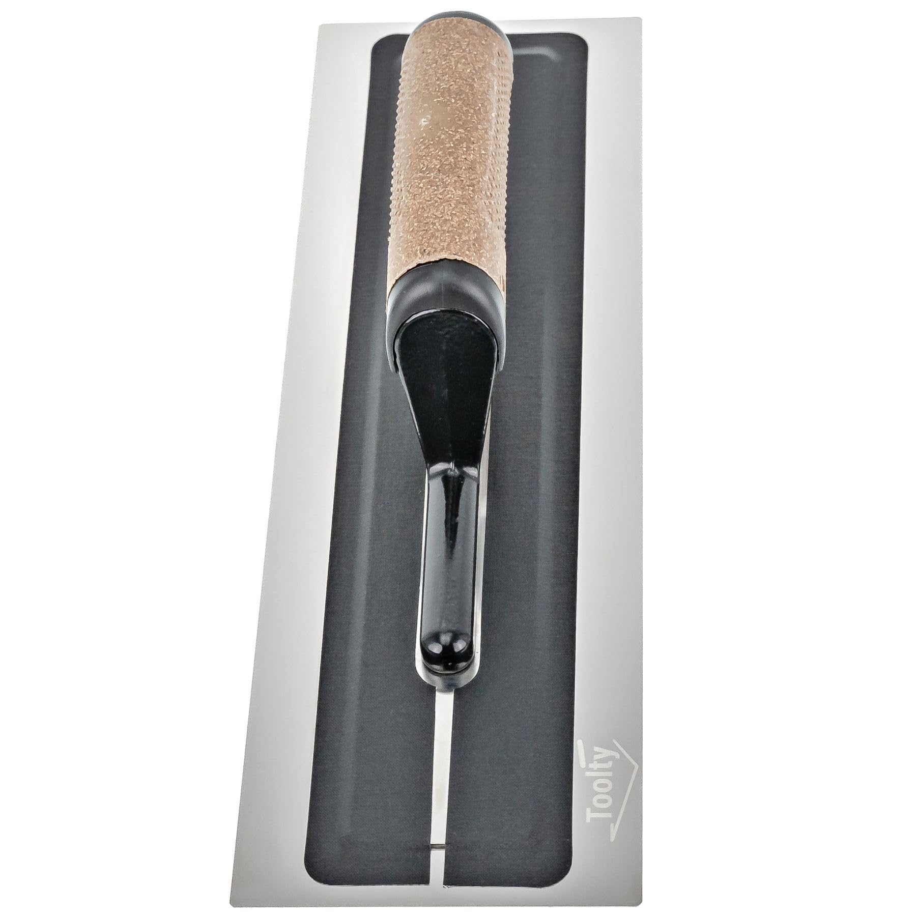Paleta flexible con mango de corcho, acero inoxidable, 110 x 360 mm