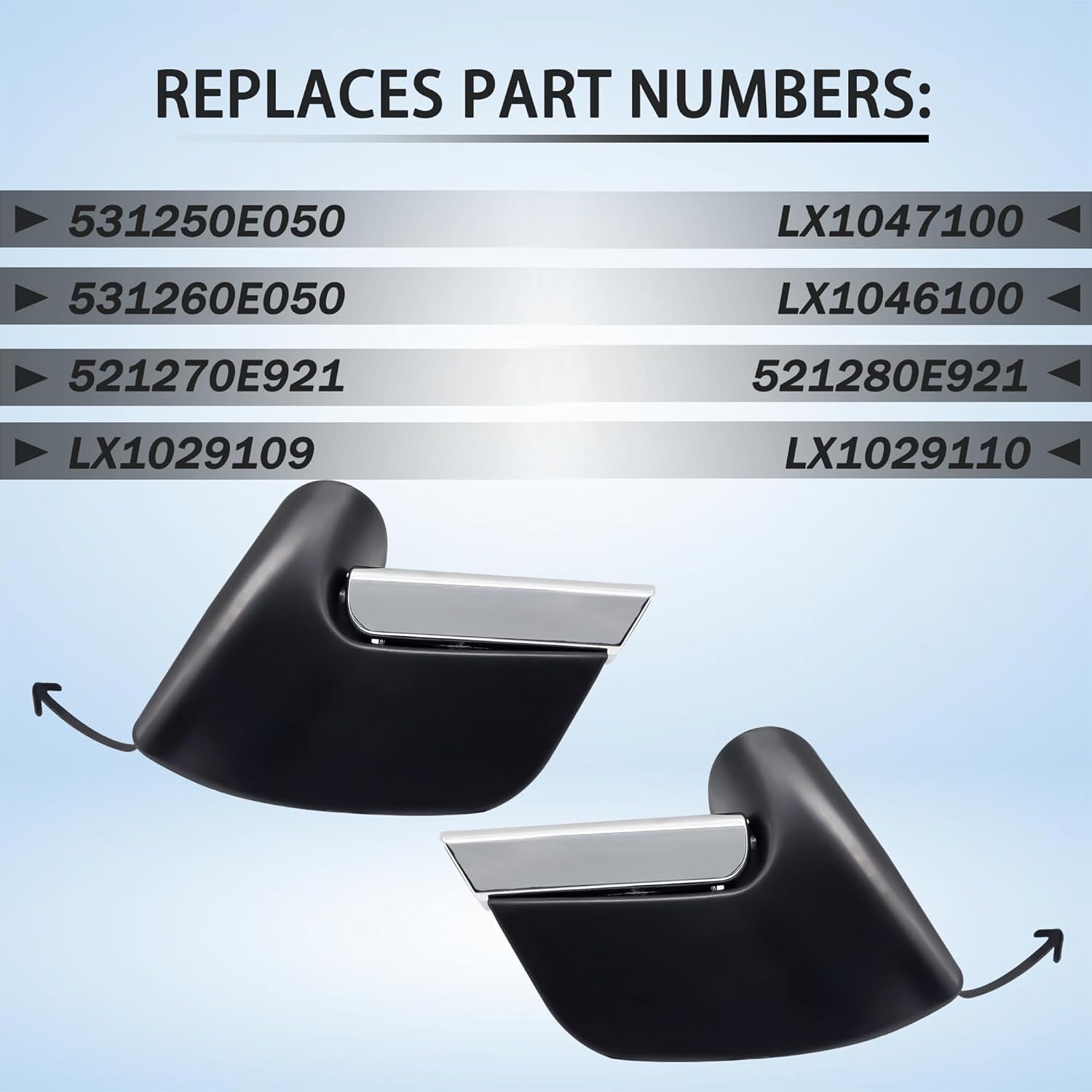Left & Right Front Bumper Trim and Lower Towing Fits For Lexus RX350 / RX450H 2013 2014 2015 Replace 531250E050 531260E050 521270E921 521280E921