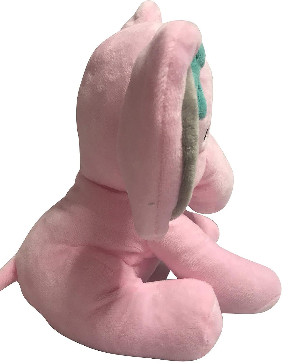 ECEJIX Plush Stuffed Elephant ,PINK 9 inch