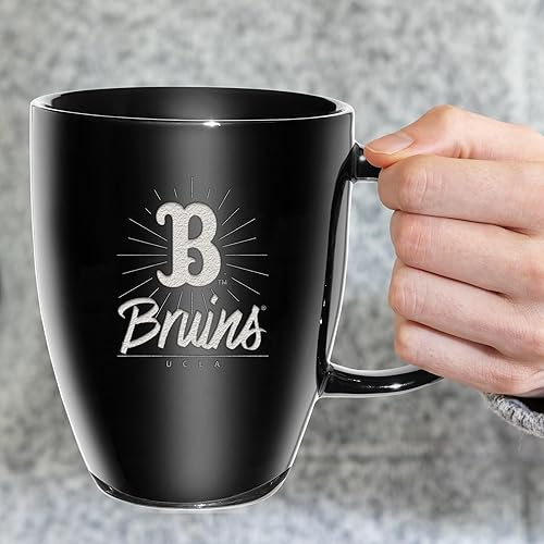 Vista 369 de Rico Industries NCAA - Taza de cerámica con grabado láser, 18 onzas, café y té