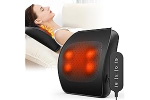 3D Massage Pillow with Heat for Deep Tissue Pain Relief