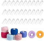Caydo Yarn Winder, Mini Electric Yarn Winder, Automatic Yarn Cake Winder with Dual Tension Spring Stepless Speed, Compact 7oz Yarn Winder for Crocheting Yarn Spinner, Ideal for Crochet Enthusiasts