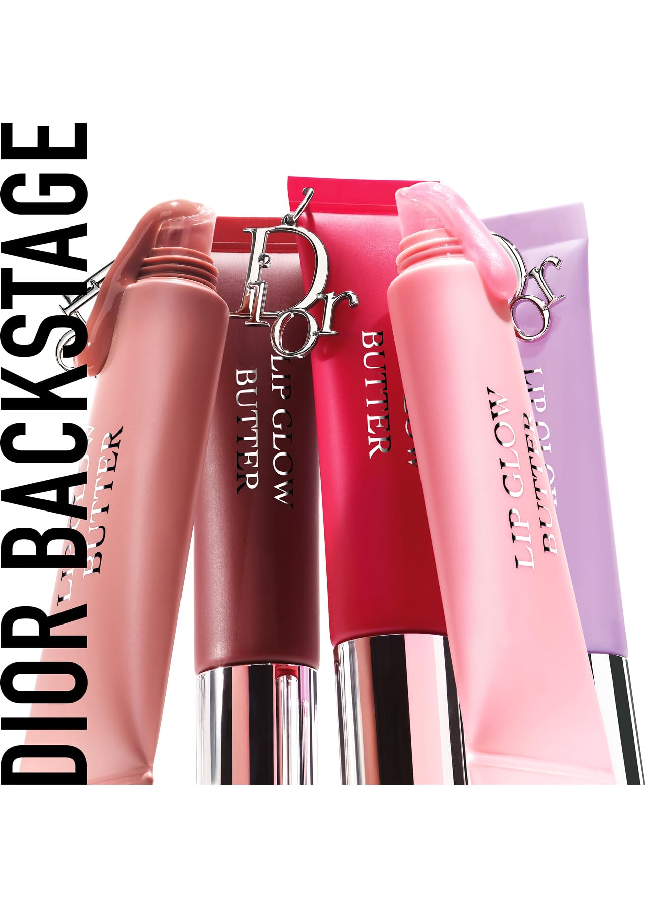 Dior Addict Lip Glow Butter, feuchtigkeitsspendender Lippenbalsam, glänzend, 5 Töne, natürliche Formel 90 %, 24 Stunden Feuchtigkeit (105 Lychee)