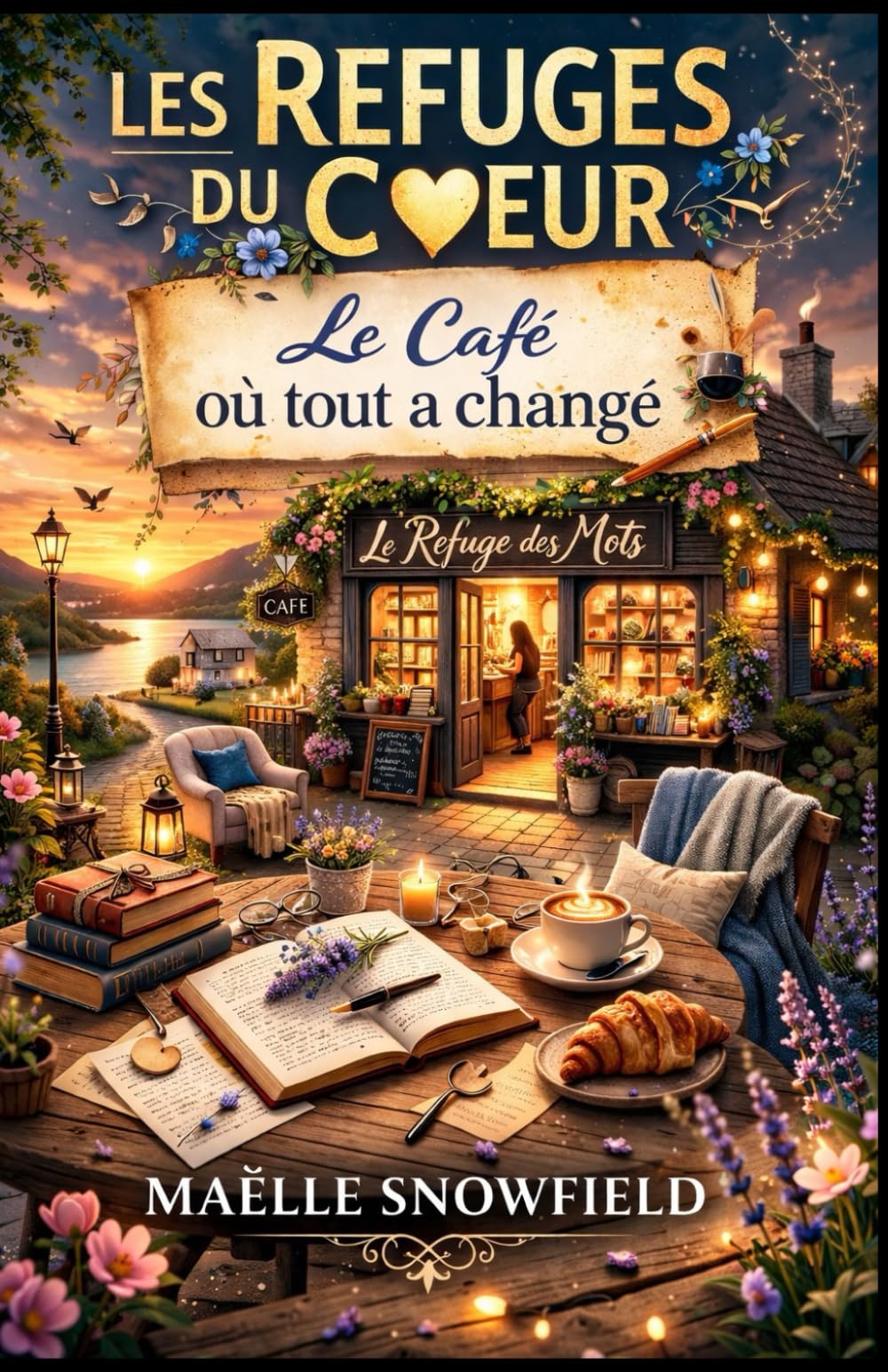Les Refuges du Cœur – Le Café où tout a changé: Roman feel good, renaissance et slow life – Une histoire émouvante, lumineuse et addictive dans un café refuge