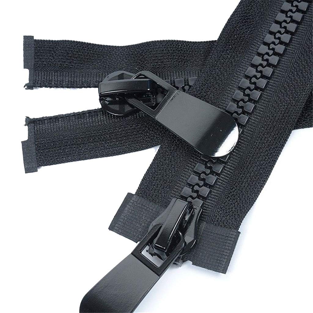 Zippers， 80cm 90cm 100cm 120cm Long Jacket Zippers, Home Textile Sewing Double Head(120cm)