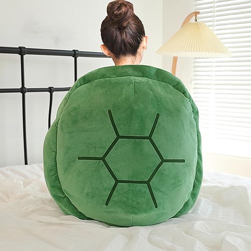 Miniatura 7 de Almohadas de concha de tortuga de 40 pulgadas, almohada de felpa de tortuga grande, almohada de conchas de tortuga, almohada de concha de tortuga