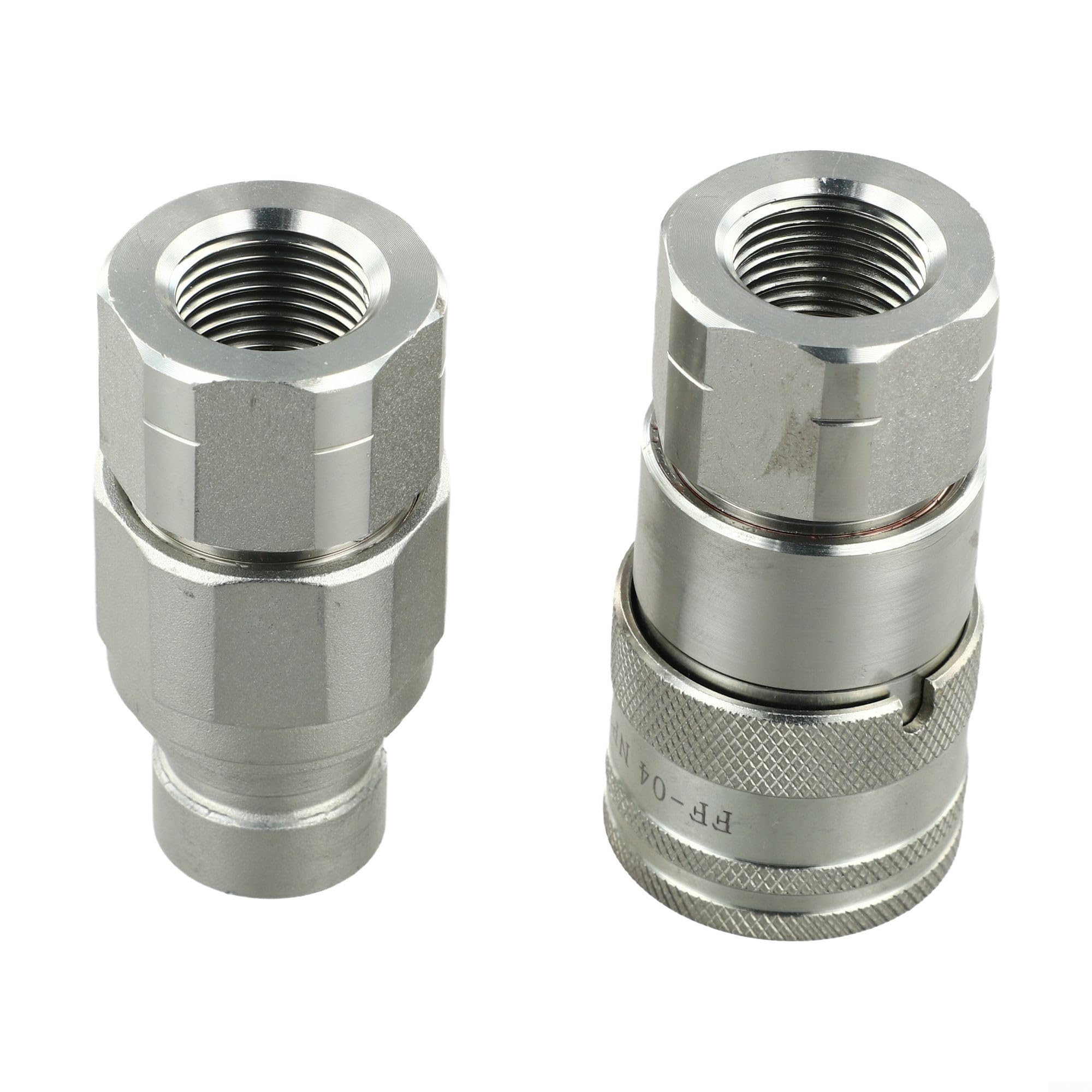 Coupleur Hydraulique 1/4 Pouces Pour Tracteur(NPT 3-4")