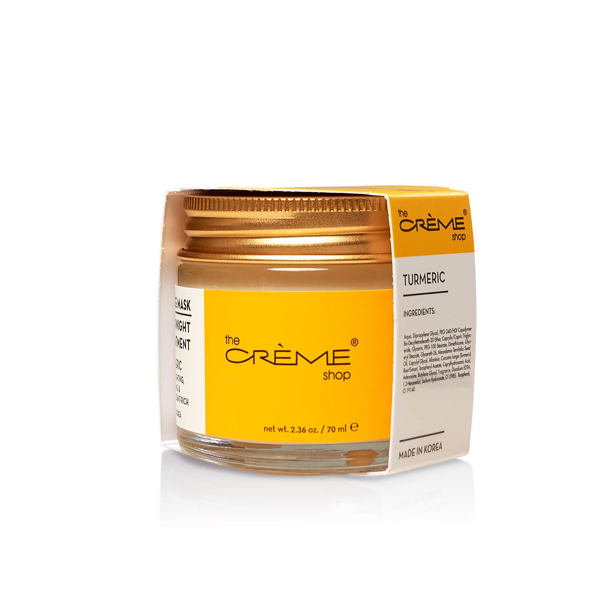 Amazon.com : The Crème Shop Turmeric Gelée Overnight Face Mask