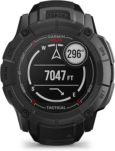 Miniatura 4 de Garmin Instinct 2X Solar - Edición táctica negra, resistente reloj inteligente con GPS para exteriores, capacidad de carga solar, calculadora