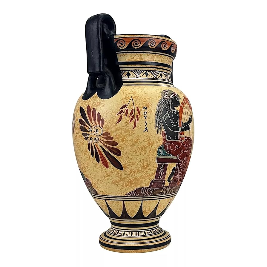 ギリシャ製花瓶 Amazon.co.jp: Amphora オリーブの集まり ヘラクレス