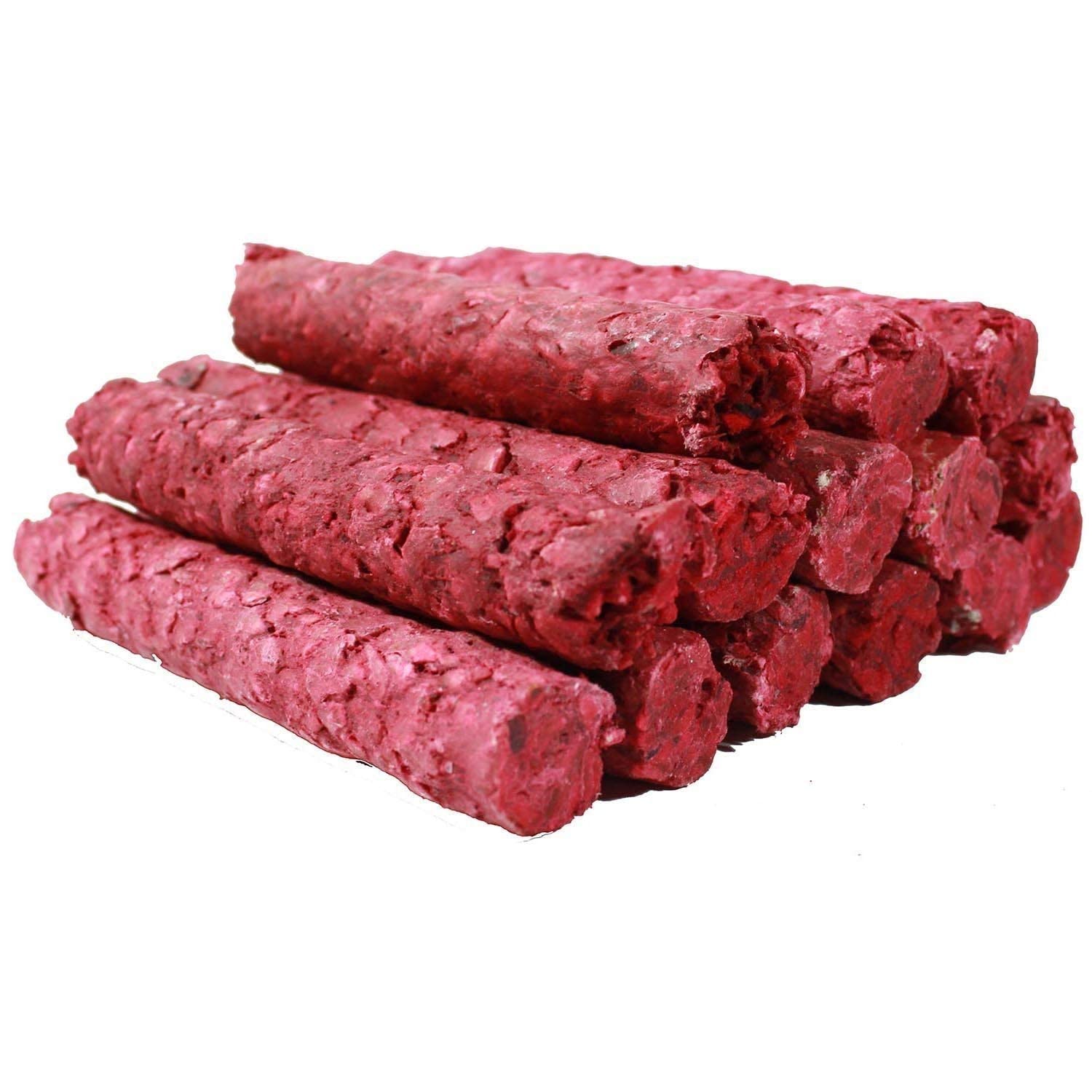 Woofy Mutton Flavour Kabab Roll Chew Rolls 5 Inch for Dogs, Medium and Large Dogs Natural Product Makes Teeth & Gums Healthy Long Lasting Treats (Mutton 1000 GM Pack) 1