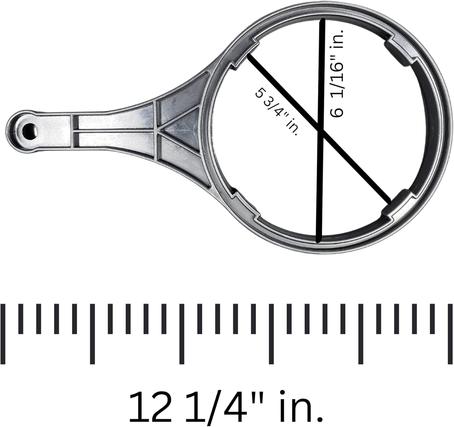 IPW Industries Inc. | Reverse Osmosis Filter Housing Wrench for Whole House Water Filter System - RO Filter Wrench for PWF45W, Aqua-Pure AP801 & AP802, Big Blue, and Other Wide Body Home Water Filters