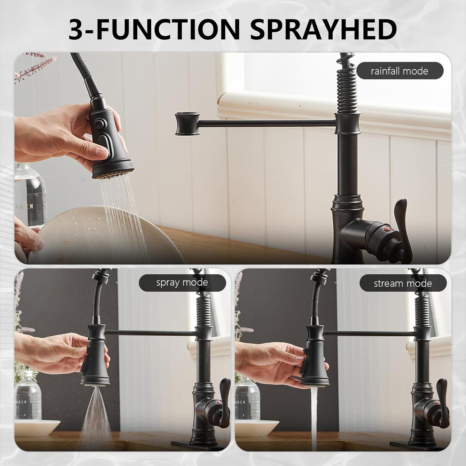 3-Function Sprayer Head