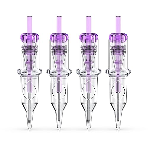 Miniatura 12 de Wormhole Tattoo Agujas de cartucho, 20 cartuchos desechables de aguja de tatuaje 7M1, estándar de 7 pilas Magnum para bolígrafo de tatuaje, máquina